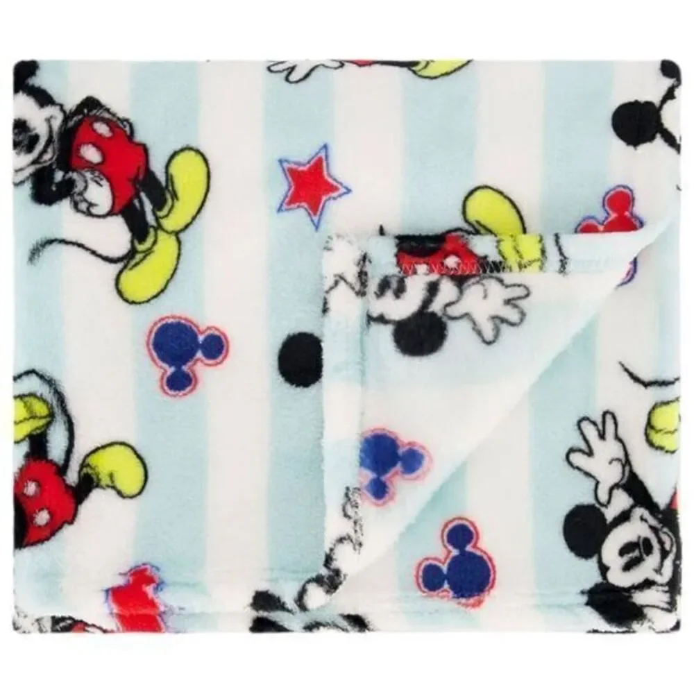 Disney Mickey Mouse Baby‎ Blanket 2 Pack, New in Original Packaging